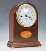 A 20th Century contemporary mahogany inlaid cased