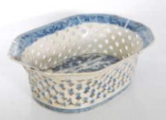 A 18th Century Chinese blue and white porcelain ch