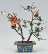 A 19th Century Chinese bonsai tree ornament having