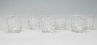 A set of six QE2 Queen Elizabeth II cruise ship cu