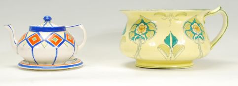 A Middleport Pottery of Lancaster Art Nouveau cham