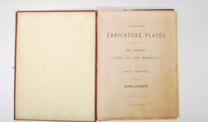 Rowlandson's Caricature Etchings Illustrating Bosw