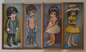 Ozz Frana - A collection of four framed and glazed