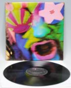 Vinyl long play LP record album – The Crazy World