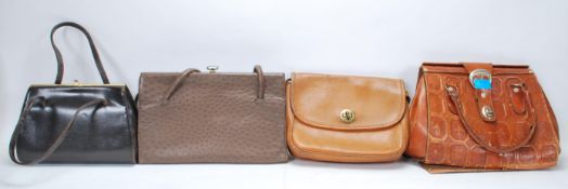 A collection of vintage ladies handbags / evening