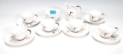 A Royal Doulton coffee service for six persons in