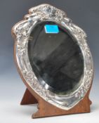 An early 20th Century silver mounted Art Nouveau s