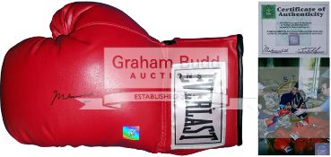 Muhammad Ali signed 16oz Everlast Boxing glove,