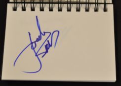 2017 Open Golf Championship and British Seniors Open autograph book signed by 44 players - to incl