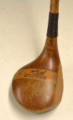 Good looking J.H Taylor Autographed striped top large spoon - c/w shaft stamp and ready to go into