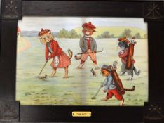 Wain, Louis (1860-1939) after Colour chromolithograph title 