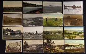 Collection of various South East, Norfolk and Herts golf club and golf course postcards and