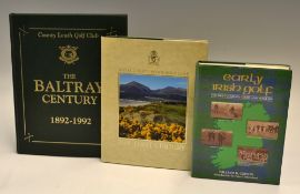Irish Golf Club Histories and Centenary Books - 2x signed - 