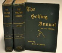 Golfing Annuals 1890's (2) - 