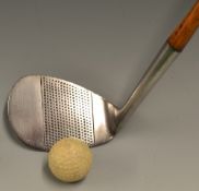 Scarce Leyland Golf Co Jumbo Niblick - head measures 4