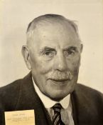 James Braid 5x Open Golf Champion very late portrait press photograph - overall 12 x 10