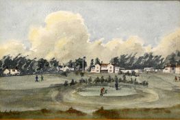 Blair, R.C (1982) Water colour - Heswall Golf Club - 11th Green - signed - image 5.5