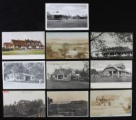 Collection of 9x Australasia Golf Club postcards from 1907 onwards to incl Golf Links and 