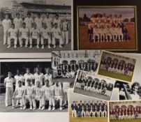 Assorted MCC and England Photographs and Prints depicting the teams and some individual images,