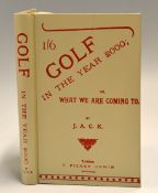 J.A.C.K (McCullough, J) -'Golf in the Year 2000, or What We Are Coming To