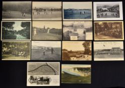 Collection of European golf club and golf course postcards from the early 1900's onwards (14) -
