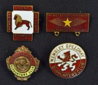 Speedway Enamel Badgers to include Wembley Speedway Supporters Club, Wimbledon Speedway Supporters