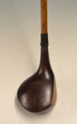 Josh Taylor Special large bulged face driver - c/w makers shaft stamp