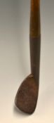 Fine Rut iron c.1880s with indistinct stamp mark - fitted with 5