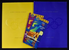 Olympics 2000 Opening and Closing Ceremony Programmes held in Sydney, Australia, with tickets, in