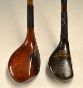 Early hybrid style Jos Taylor The Ideal Cleek with elongated head and another elongated cleek