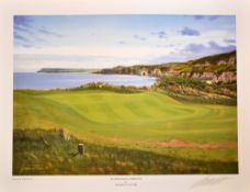 Baxter Graeme (after) signed golf print: 