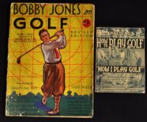 Jones, Bobby (2) - Scarce 1931 Spalding's Athletic Library - 