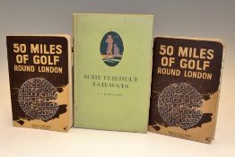 Golf Course Travel Guide Books In The South and Around London (3) - 
