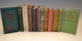 Early Golf Books from 1890's onwards (14) - incl early history; instruction and biographies - 