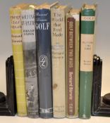 Darwin, Bernard golf book collection (6) all with dust jackets titles incl 
