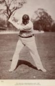 3x Cricket Prints to include WG Grace and 'the little ball which lies so still', c.1902, Frederick