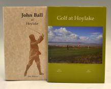 Behrend, John (2) signed books Royal Liverpool Golf Club related 