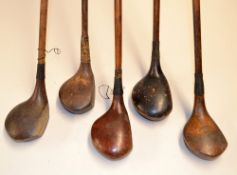5x assorted socket head drivers incl R Simpson The Perfect Balance with brass back weight, J