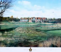 Baxter, Graeme signed golf print 