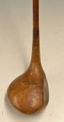 Hardy Bros Alnwick golden persimmon baffie - stamped Hardy's Alnwick to the crown with concave