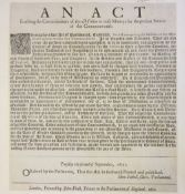 Broadside - Commonwealth 1651 - Entitled 