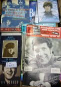 Selection of The Beatles related Books, DVDs, CDs with Paul McCartney concert programme, with pop