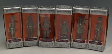 Meccano Sovereign Figures includes Yeoman Warder, Black Watch Piper, Irish Guards Side Drummer,