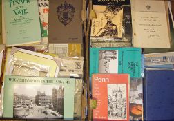 Quantity of Wolverhampton Related History Brochures, Publications and Leaflets with surrounding