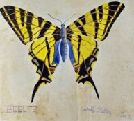 Watercolour Painting - Adolf Hitler - Signed and Donated to the hospital of Beelitz in 1916 -