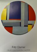 Selection of Retro/Vintage Poster Prints to include Andy Warhol, Fritz Glarner, Piet Mondrian,