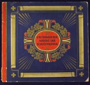 Uniform of Marine and Protection Troops - Cigarette Card Album 1933 - [Uniformen der marine und