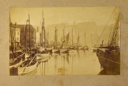 Whitby - A Fine Photograph By Frank Sutcliffe 1873 An albumen wet plate photograph, size 8