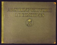 Armstrong Whitworth Locomotives 1920s Catalogue - Scotswood Works. Newcastle. Fine large