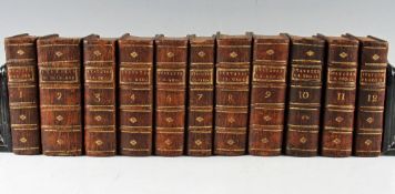 Near Complete Run of Leather Bound Statutes / Acts of Parliament starting with Vol I on 23rd October